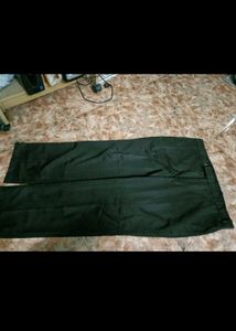 Classic Dark brown Striped formal Pants