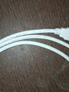 White HDMI Cable