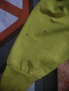 Yellow Puma Sweatshirt
