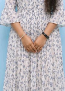Floral Print Pleated Midi Dress