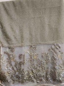 Golden Beautiful hijab dupatta