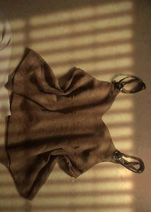 Chic Brown V-Neck Camisole Top
