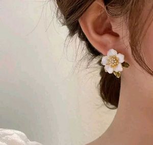 Studded Flora Statement earrings