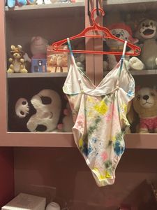 Tie Dye One-Piece Swimsuit (Padded)