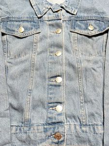 Women Denim Blue Jacket