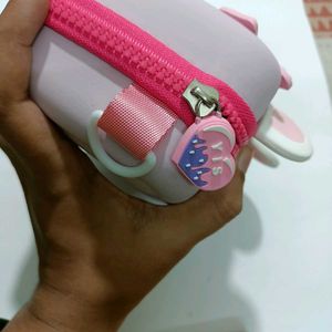Cute Cartoon Decorated Clutch Bag