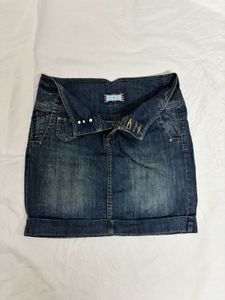 Y2k French Mini Skirt