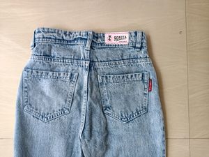Blue Straight Fit Jeans