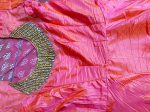Pink Gown Flared
