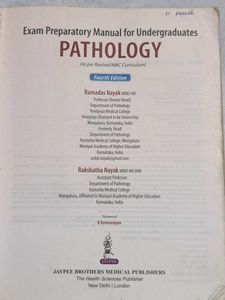Pathology Exam Preparatory Manual