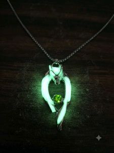 Gothic Bat Cross Necklace