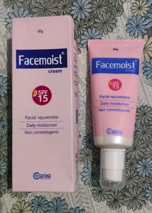 Facemoist moisturizer Cream SPF 15( All skin type)