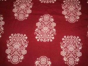 Elegant Sleeveless Red Paisley Kurta
