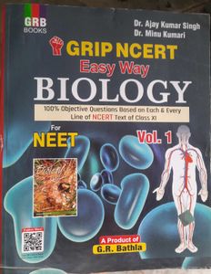 GRIP NCERT Easy Way BIOLOGY Vol. 1