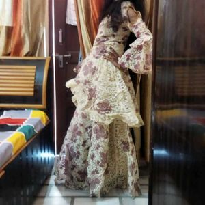 Elegant Floral Gown