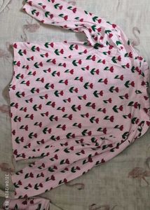 Cute Floral nightsuit Top+pant