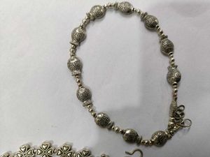 Silver Charm Anklets
