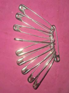 Set of 10 Safety Pins