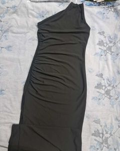Long dark brown Dress - Classic Style