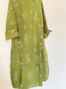 Mehendi Green Kurti