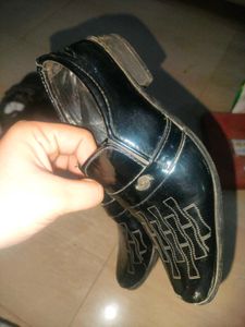 Black Patent Heeled Shoes 11 number