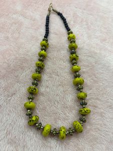 Boho Beaded Statement Necklace