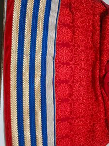 Maroon Embroidered Anarkali Suit