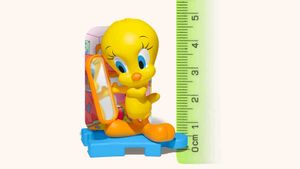 Tweety Bird Figurine with Mirror