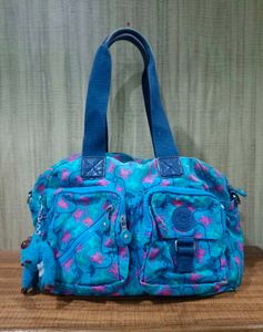 Kipling Funky Blue Monkey Bag
