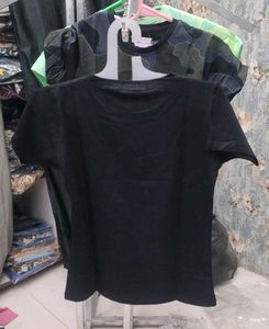Zara Black Basic Tee