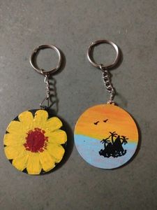 Painted Keychains