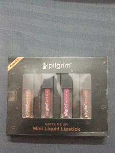 Pilgrim Matte Me Up Mini Liquid Lipstick Set
