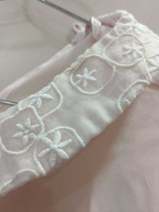Embroidered Collar Blouse shirt