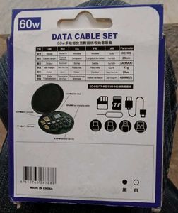 4-in-1 Charging Cable Storage Box
