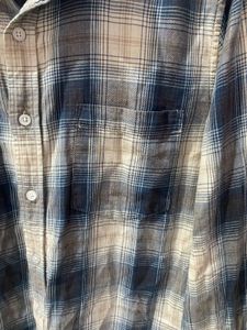 unisex zudio aesthetic Plaid  Shirt