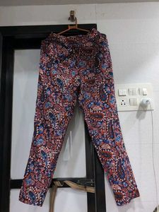 Boho Paisley Print Palazzo Pants