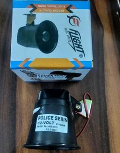 Flight 12-Volt Police Siren