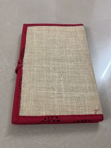 Handmade Jute &amp; Bamboo Pouch