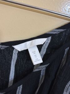 Striped Tie-Front Tank Top