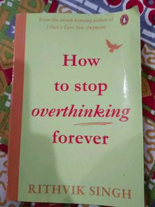 How to Stop Overthinking Forever Book
