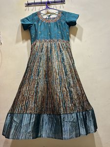 Embroidered Anarkali Gown
