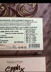 Makeup Revolution London Face Highlighter Duo