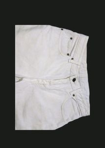 Original Important Lee Flared Jeans White