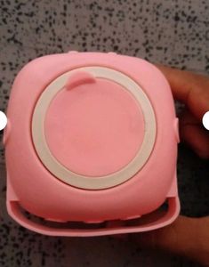 Pink Silicone Bath Brush