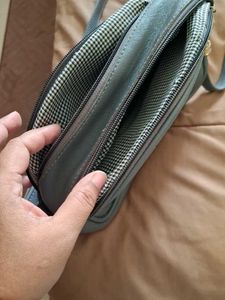 Gray color bag in elegant look