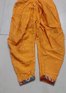 Girl Dhoti crotoptop Set