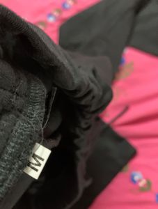 Black Cargo Trouser