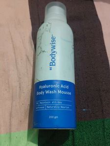Bodywise Hyaluronic Acid Body Wash Mousse