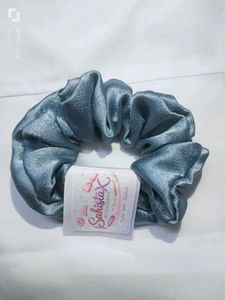 Stylish Blue Scrunchie