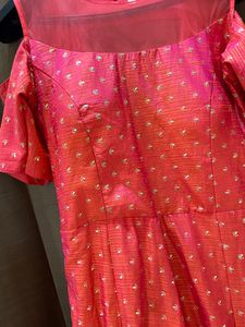 Long Dress With Matching Dupatta